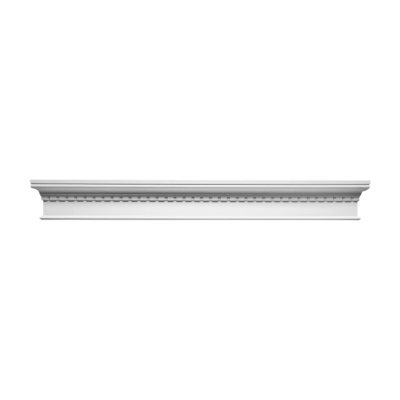 Фронтон Orac Luxxus,D401, 127.5x14.5x5.5см, ліпний декор з поліуретану