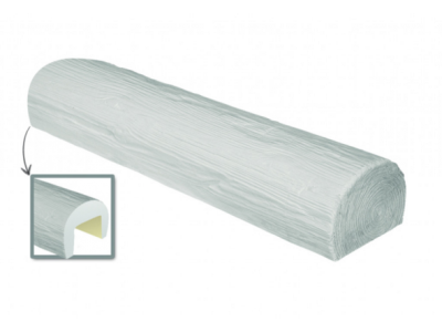 Стельова Балка декоративна Ретро EF 206 (2м) classic біла 9х12, ліпний декор з поліуретану.