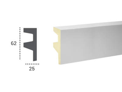 LED профілі Tesori KF 501,ліпний декор з поліуретану.