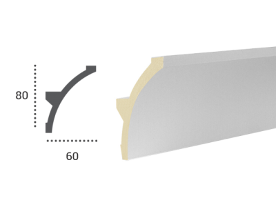 LED профілі Tesori KF 702 ,ліпний декор з поліуретану.