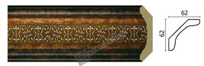 Карниз(плінтус) стельовий Арт-Багет 168-767,інтер'єрний декор.