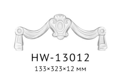 Декор. вставка Classic Home HW-13012, ліпний декор з поліуретану