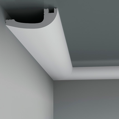 LED профілі Європласт 6.50.709, ліпний декор з поліуретану