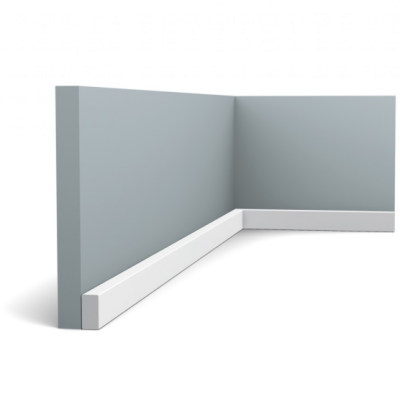Плінтус підлоговий Orac Decor Axxent SX194,(2x1x200 см),ліпний декор з дюрополімера.