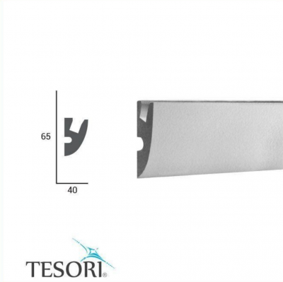 Молдинг TesoriKD 303 (1.15 м), Світлодіодні системи непрямого освітлення з пінополістиролу.