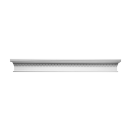 Фронтон Orac Luxxus,D401, 127.5x14.5x5.5см, ліпний декор з поліуретану