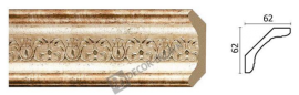 Карниз(плінтус) стельовий Арт-Багет 168-127,інтер'єрний декор.