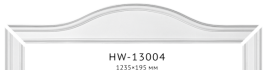 Панель Classic Home HW-13004, ліпний декор з поліуретану