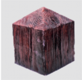 Стикувальний елемент E 067 classic червоний , лепний декор із поліуретану