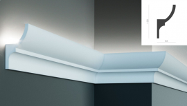 LED профілі Tesor KF 712 (2.00 м), Світлодіодні системи непрямого освітлення з пінополістиролу.